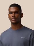 Flex Cotton T-Shirt- Pewter/Alloy