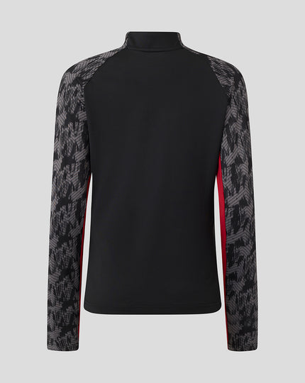 WOMEN'S 25/26 TRAINING QUARTER ZIP - CAVIAR