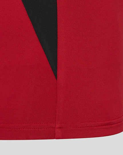 WOMEN'S 25/26 TRAINING QUARTER ZIP - RHYMTHIC RED