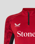 WOMEN'S 25/26 TRAINING QUARTER ZIP - RHYMTHIC RED