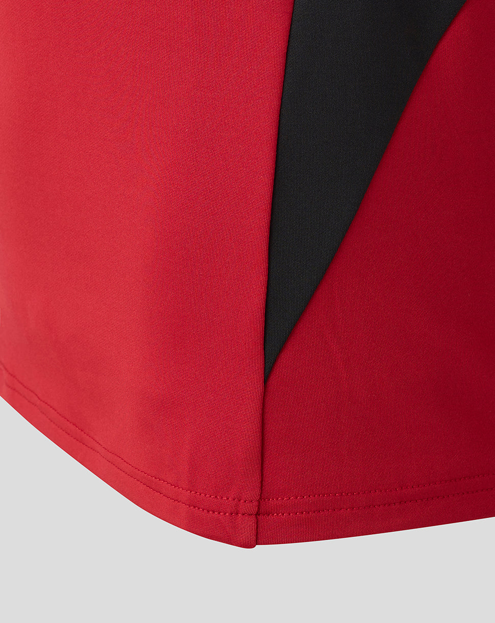 WOMEN'S 25/26 TRAINING DRILL TOP - RHYMTHIC RED
