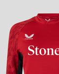 WOMEN'S 25/26 TRAINING DRILL TOP - RHYMTHIC RED