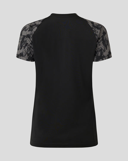 WOMEN'S 25/26 TRAINING SHORT SLEEVE TEE - CAVIAR
