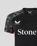 WOMEN'S 25/26 TRAINING SHORT SLEEVE TEE - CAVIAR
