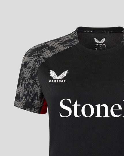 WOMEN'S 25/26 TRAINING SHORT SLEEVE TEE - CAVIAR
