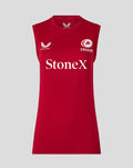 WOMEN'S 25/26 TRAINING VEST - RHYMTHIC RED