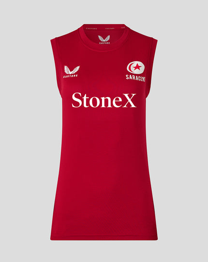 WOMEN'S 25/26 TRAINING VEST - RHYMTHIC RED