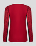 WOMEN'S 25/26 TRAINING LONG SLEEVE TEE - RHYTHMIC RED