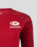 WOMEN'S 25/26 TRAINING LONG SLEEVE TEE - RHYTHMIC RED