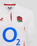 Women’s England Rugby 25/26 Home Classic Long Sleeve Shirt – Brilliant White