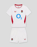 Infant’s England Rugby 25/26 Short Sleeve Home Kit – Brilliant White