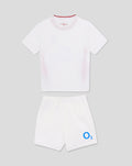 Infant’s England Rugby 25/26 Short Sleeve Home Kit – Brilliant White