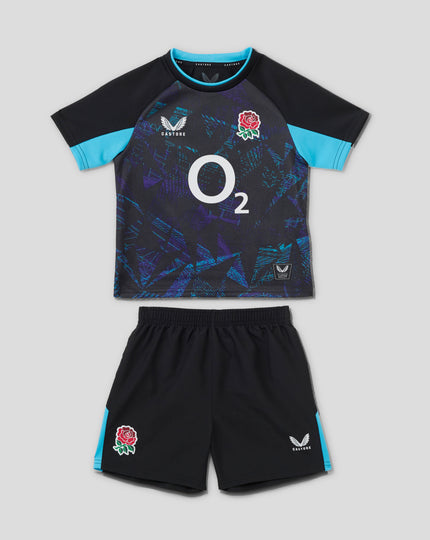 Infant’s England Rugby Short Sleeve Alternate Kit – Caviar
