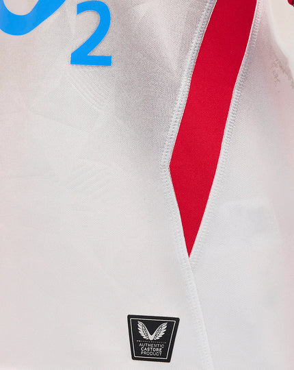 Junior England Rugby 25/26 Home Shirt - Brilliant White