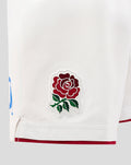 Junior England Rugby 25/26 Home Shorts - Brilliant White