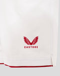 Junior England Rugby 25/26 Home Shorts - Brilliant White