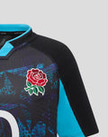 England Rugby 25/26 Alternate Replica Shirt Junior - Caviar/Swim Cap