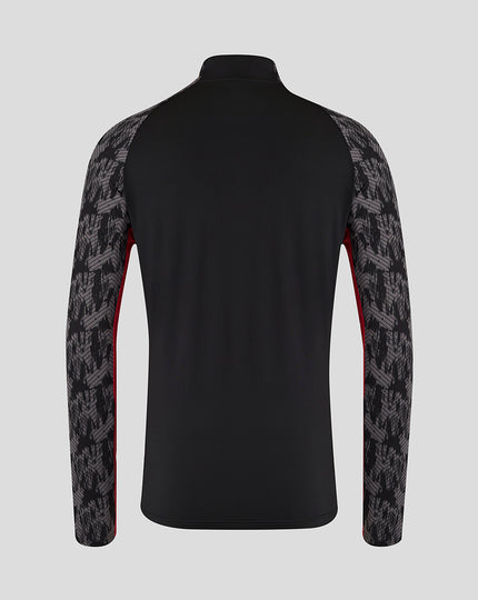 MEN'S 25/26 TRAINING QUARTER ZIP - CAVIAR
