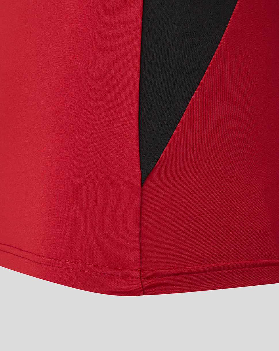 MEN'S 25/26 TRAINING QUARTER ZIP - RHYMTHIC RED