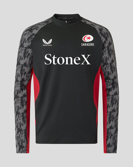 MEN'S 25/26 TRAINING DRILL TOP - CAVIAR