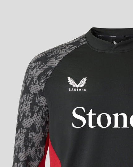 MEN'S 25/26 TRAINING DRILL TOP - CAVIAR