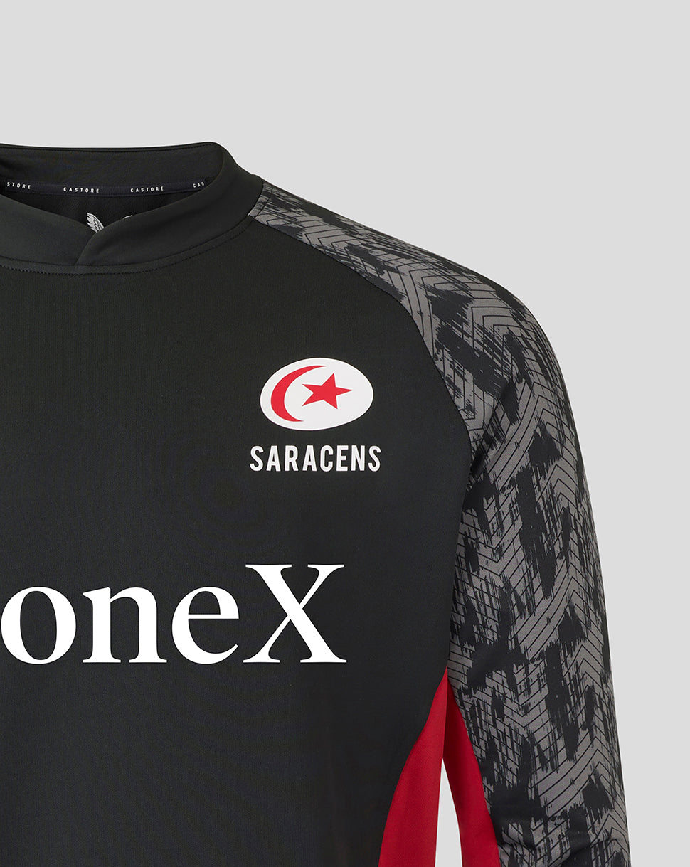 MEN'S 25/26 TRAINING DRILL TOP - CAVIAR