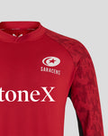 MEN'S 25/26 TRAINING DRILL TOP - RHYTMIC RED