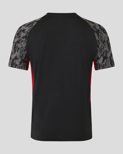 MEN'S 25/26 TRAINING SHORT SLEEVE TEE - CAVIAR