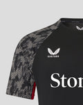MEN'S 25/26 TRAINING SHORT SLEEVE TEE - CAVIAR