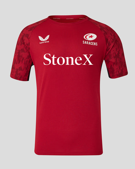MEN'S 25/26 TRAINING SHORT SLEEVE TEE - RHYTMIC RED