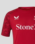 MEN'S 25/26 TRAINING SHORT SLEEVE TEE - RHYTMIC RED