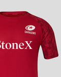 MEN'S 25/26 TRAINING SHORT SLEEVE TEE - RHYTMIC RED