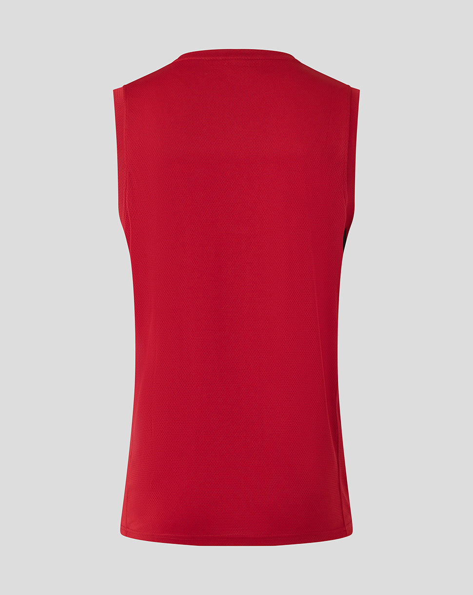 MEN'S 25/26 TRAINING VEST - RHYTHMIC RED