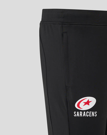 MEN'S 25/26 TRAINING KNIT PANTS WITH POCKETS - CAVIAR