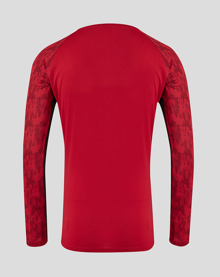 MEN'S 25/26 TRAINING LONG SLEEVE TEE - RHYTMIC RED