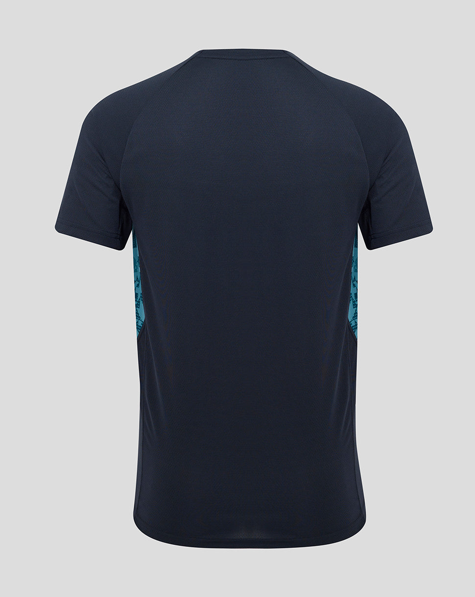 Men’s England Rugby 25/26 Performance Short Sleeve T-Shirt – Inkwell