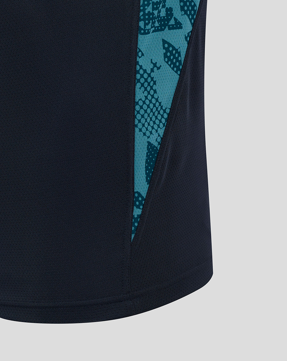 Men’s England Rugby 25/26 Performance Short Sleeve T-Shirt – Inkwell