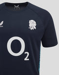 Men’s England Rugby 25/26 Performance Short Sleeve T-Shirt – Inkwell