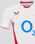 Men’s England Rugby 25/26 Home Pro Short Sleeve Shirt – Brilliant White