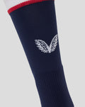 Junior England Rugby 25/26 Home Mid Calf Sock - Peacoat