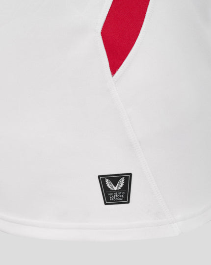 Men’s England Rugby 25/26 Home Short Sleeve Shirt – Brilliant White
