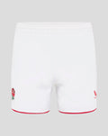 Men’s England Rugby 25/26 Home Shorts – Brilliant White