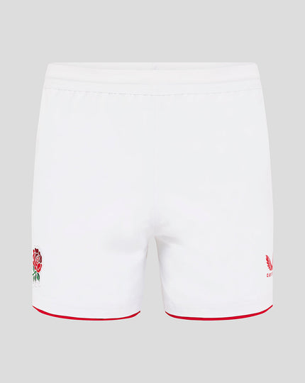 Men’s England Rugby 25/26 Home Shorts – Brilliant White