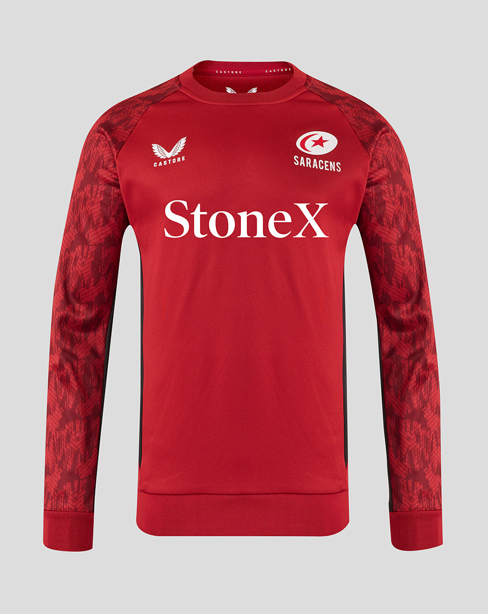 ADULTS 25/26 TRAINING SWEATSHIRT - RHYTMIC RED