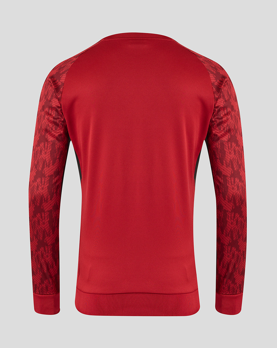 ADULTS 25/26 TRAINING SWEATSHIRT - RHYTMIC RED