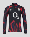 England Rugby Men's Warm Up Mid Layer (O2)