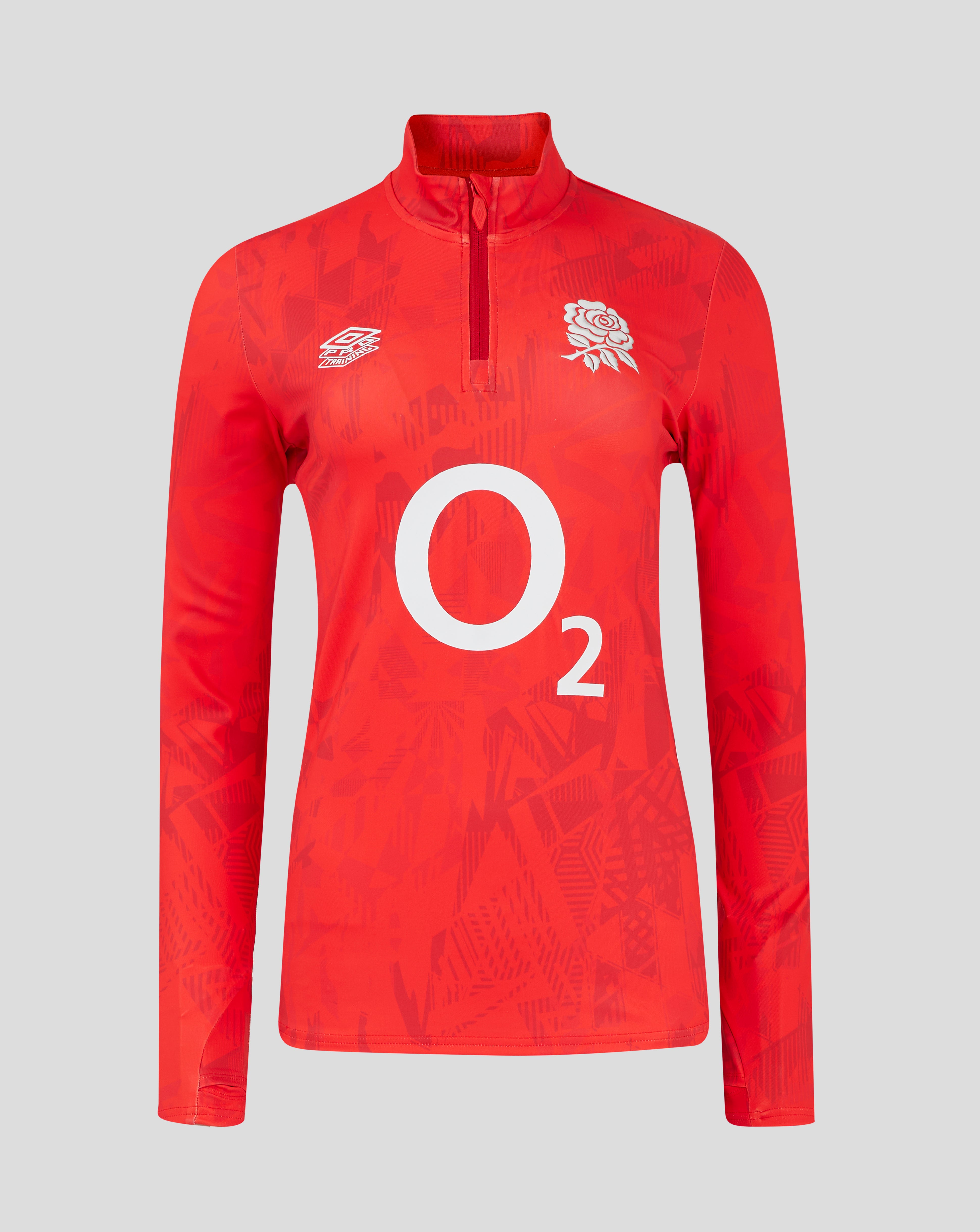 England Rugby Women's Red Roses Mid Layer Top (O2)