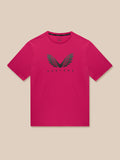 Pink Adapt Training T-Shirt with Castore wings logo on the chest