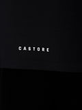 Close up of gunmetal Apex Training T Shirt featuring the Castore wordmark on the hem.