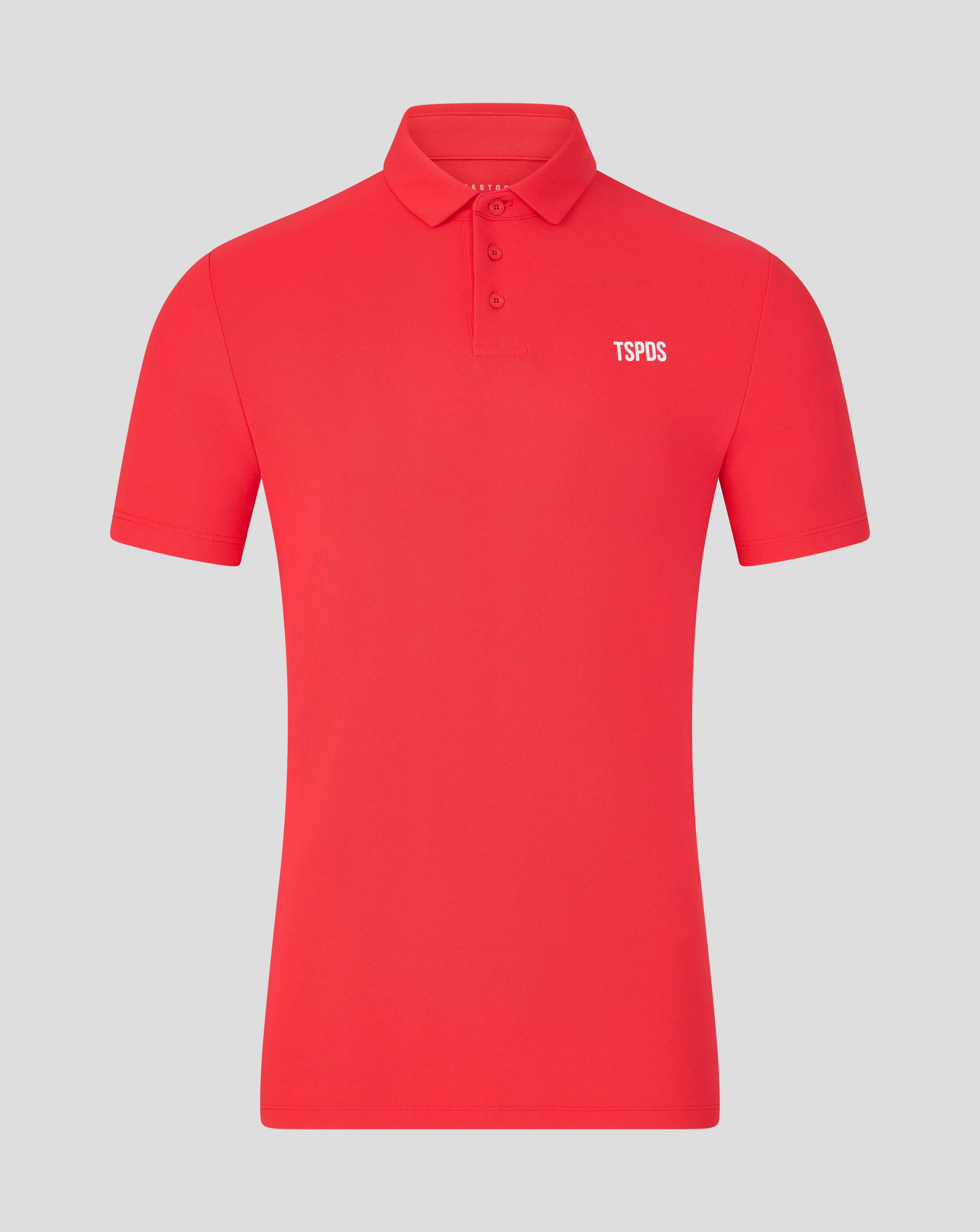 Saracen's Club Essential Golf Polo - Red